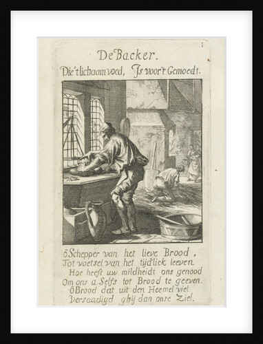 Baker by Jan Luyken