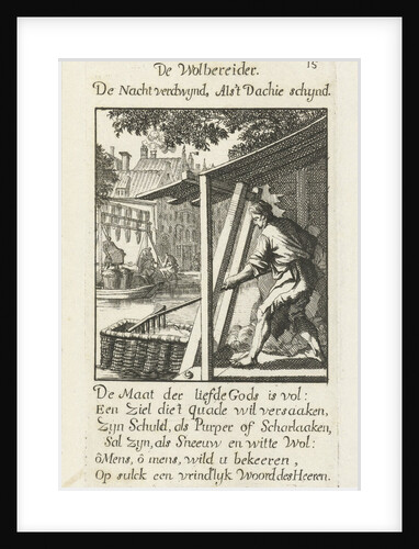 Wool preparer by Dutch