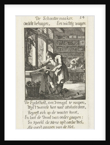 Skating Maker by Jan Luyken