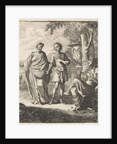 Youth between Virtue and Lust by Jan Luyken