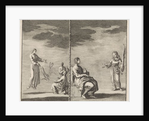 Visions of St. Jacob and St. Agapitus by Jan Luyken