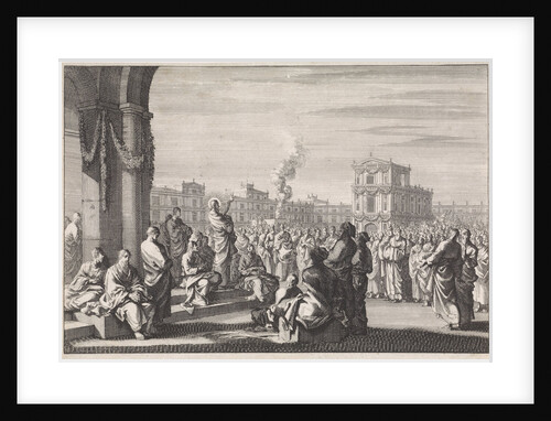 Sermon of Christ Temple by Pieter Mortier