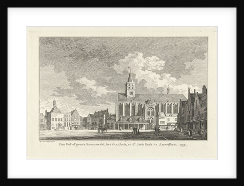View of the Court in Amersfoort The Netherlands by Paulus van Liender