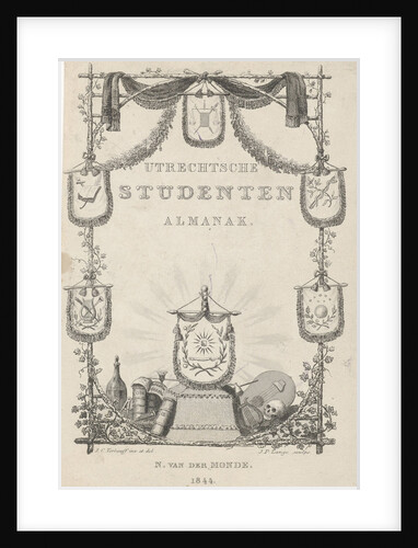 Composition of several banners by N. van der Monde