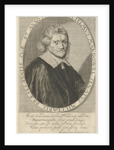 Portrait of Guilielmus Macdowell by Franciscus Iunius