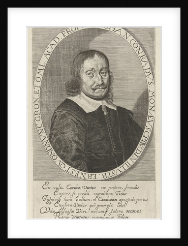Portrait of Johannes Conradus Monaeus by C.A. Bucholz