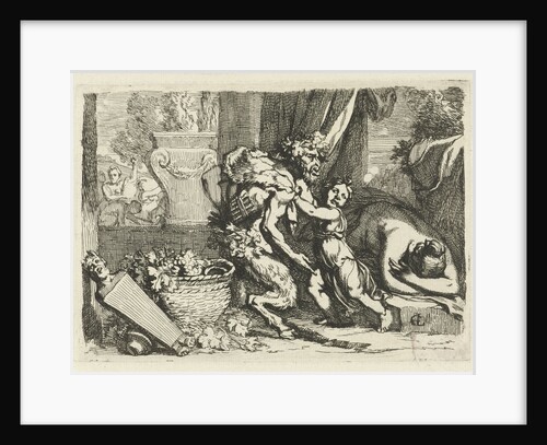 Sater stalking a sleeping nymph by Gerard de Lairesse