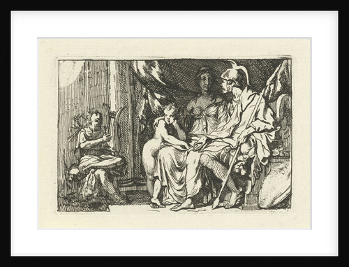 Aeneas tells Dido about his fate by Gerard de Lairesse