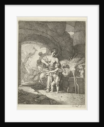 Venus fills the quiver of Cupid by Gerard de Lairesse