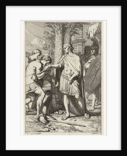 General donates defeated warriors grace by Gerard de Lairesse