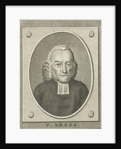 Portrait of Peter Broes by Carel Jacob de Huyser