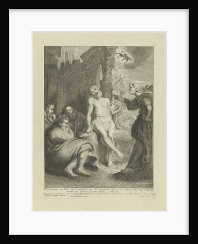 Job on the dunghill by Jan Lauwryn Krafft I