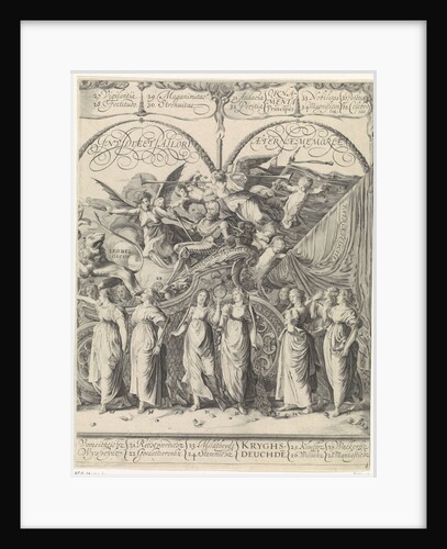 Triumphal Procession of William of Orange by Claes Jansz. Visscher II