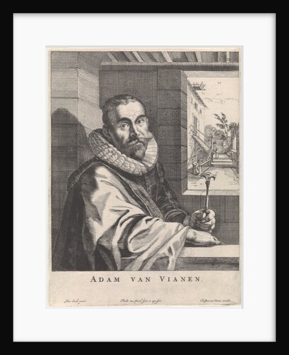 Portrait of Adam van Vianen by Christiaen van Vianen