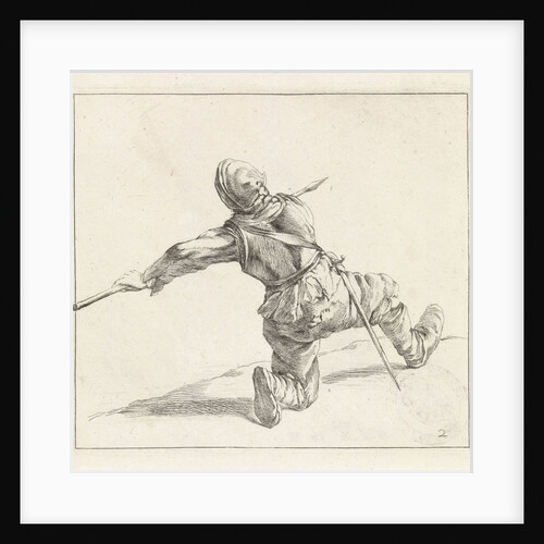 A soldier who fought with a peak by Bernard Picart