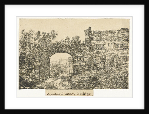 Citadellepoort Liege by Otto Baron Howen