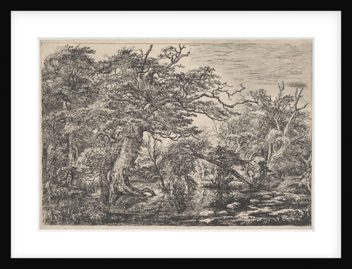 Travellers by Jacob Isaacksz. van Ruisdael