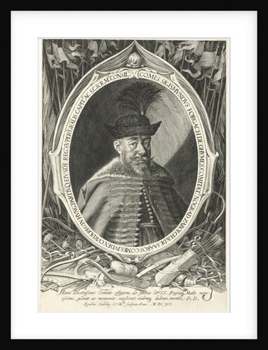 Portrait of Sigismund Forgách-Ghymes by Aegidius Sadeler