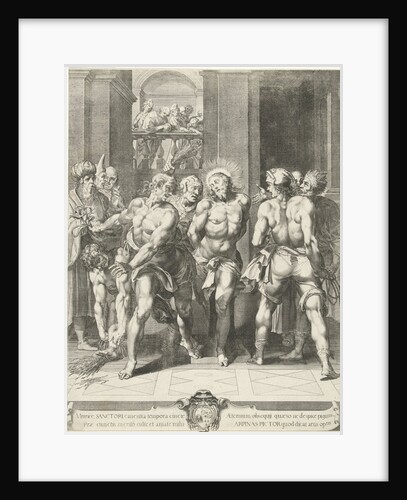 Flagellation of Christ by the soldiers by Giuseppe Cesari