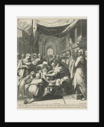 Circumcision of Christ by Pieter de Jode I