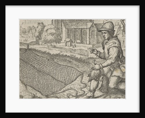 Fable of the fowler and partridge by Marcus Gheeraerts I