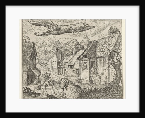 Fable of the old stork by Marcus Gheeraerts I