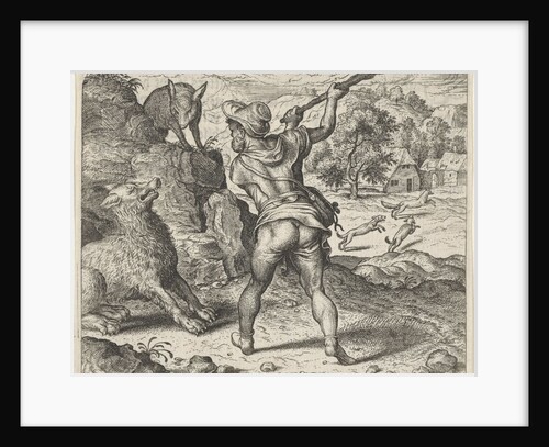 Fable of the wolf by Marcus Gheeraerts I