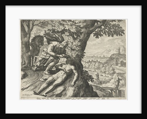 Parable of the Good Samaritan by Johann Sadeler I