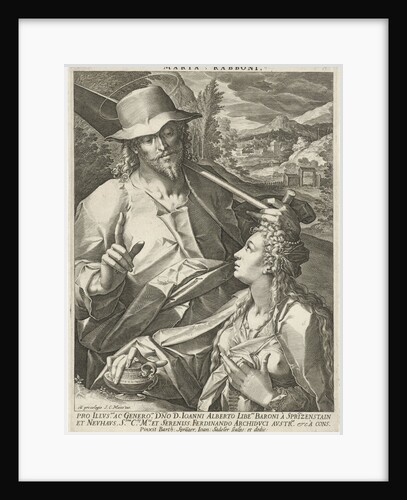 Christ appears as a gardener to Mary Magdalene (Noli mi Tangere) by Anonymous
