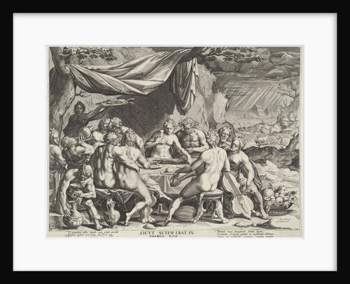 The sinful humanity before the Flood by François van den Hoeye