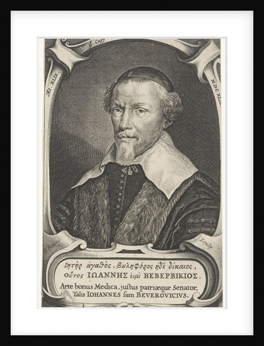 Portrait of John van Beverwijck by Salomon Savery