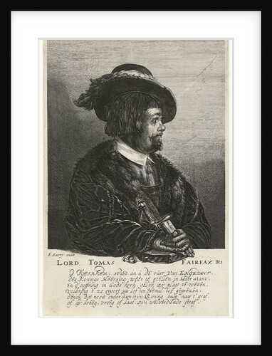 Portrait of Thomas Fairfax by Salomon Savery