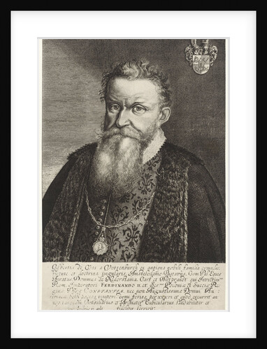 Portrait of Gijsbertus de Vos van vossenburch by Medicus