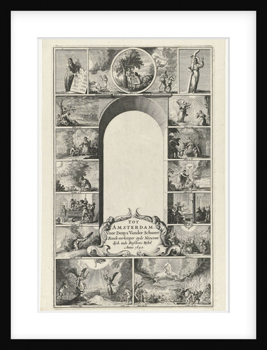 Picture Frame with scenes from the Old and New Testament by Denijs Verschuere