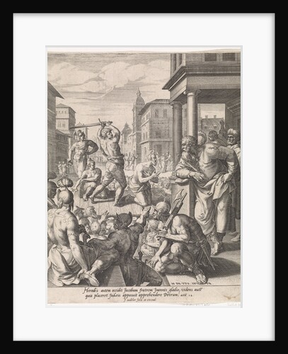 Beheading of James the Greater by Johann Sadeler I