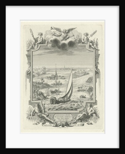 Flooded landscape by Jan Caspar Philips