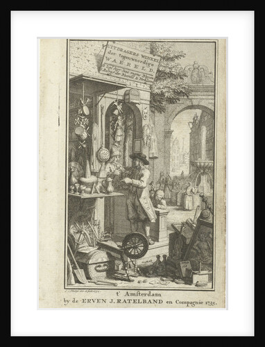 Facade of a shop by Jan Caspar Philips