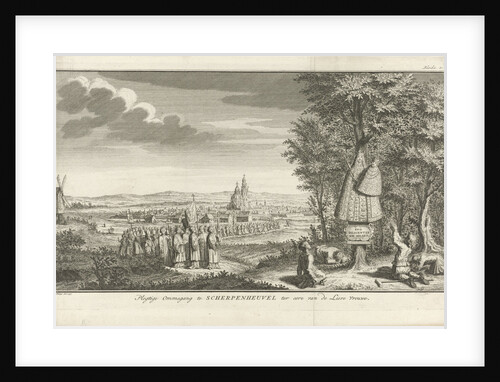 Pilgrimage on the way to Our Lady of Scherpenheuvel The Netherlands by Jan Caspar Philips