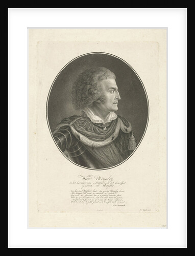 Portrait of Ward Bingley in the role of Avogaro by J.G. Doornik