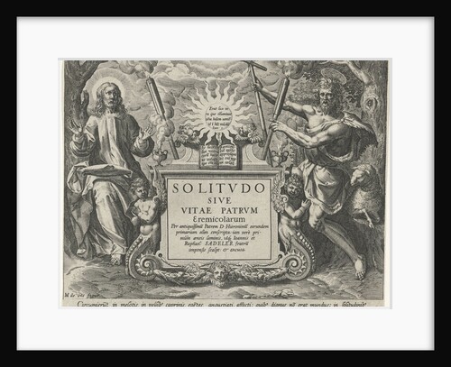 Christ and John the Baptist by Raphaël Sadeler I