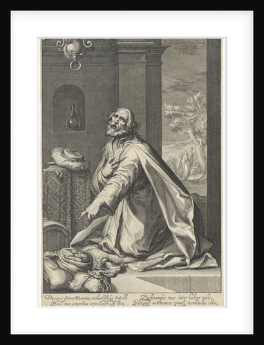 Penitent Zacchaeus by Petrus Scriverius