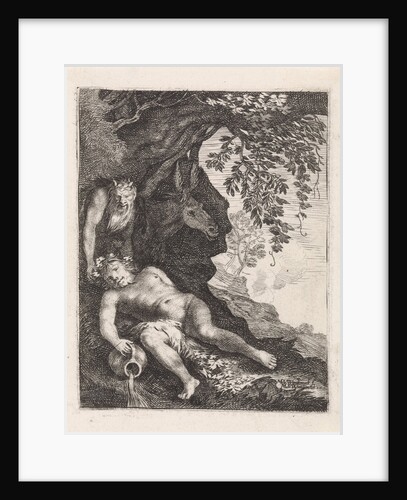 Sleeping Silenus by Matheus Moysesz. van Wtenbrouck