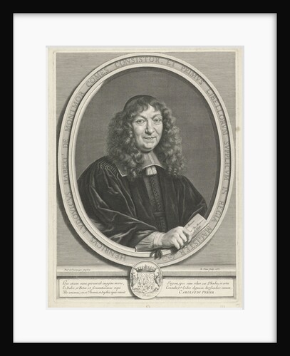 Portrait of Henri Louis Habert de Montmor by Carolus du Perier