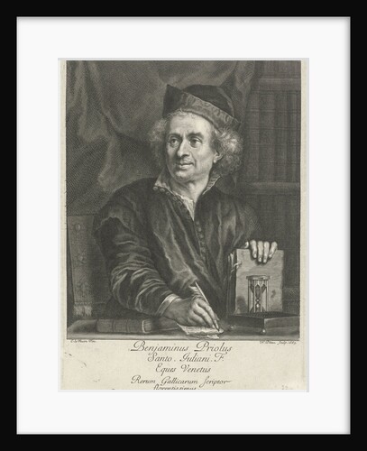Portrait of Benjamin Priolo by Nicolas Pitau I
