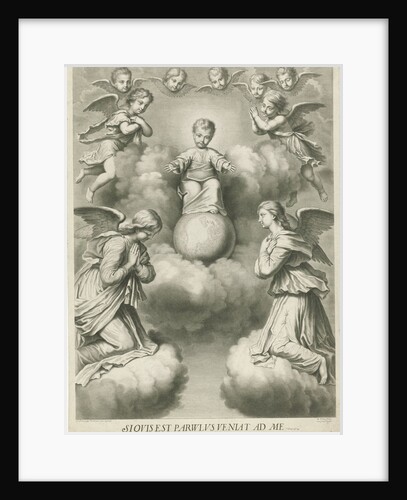 Christ Child as Salvator Mundi by Nicolas Pitau I