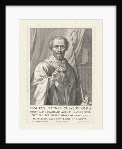 Portrait of St. John Chrysostom by Savreux