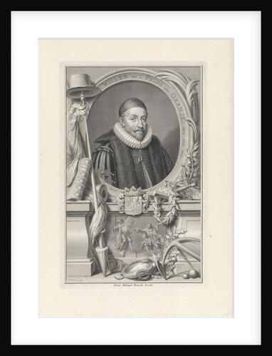 Portrait of William I by Societ. Bibliopol. Rotterod.
