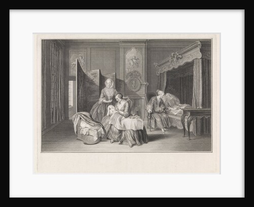 Dutch nursery by Cornelis Troost