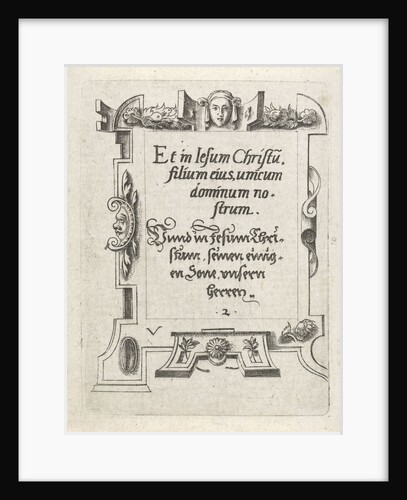 Text by Virgilius Solis I