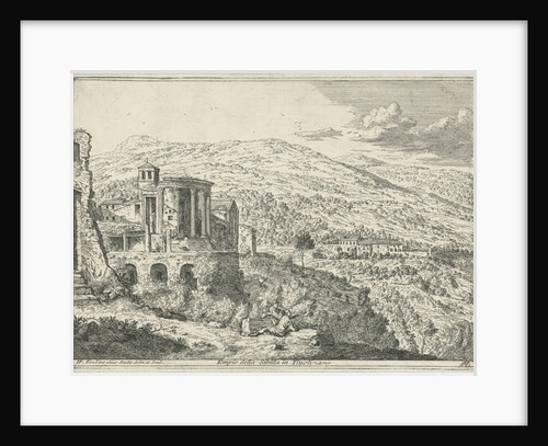 Temple of Sibyl in Tivoli by Hendrik Frans van Lint